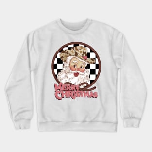 Cowboy Santa Calus Retro Vintage Crewneck Sweatshirt